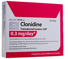 clonidine pills pack