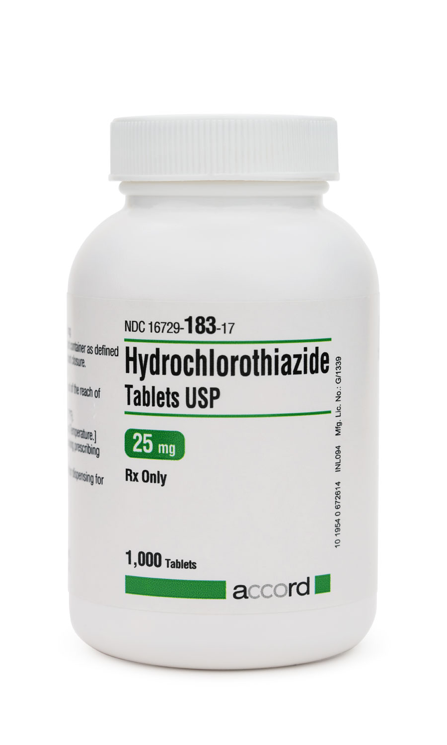 Hydrochlorothiazide pills