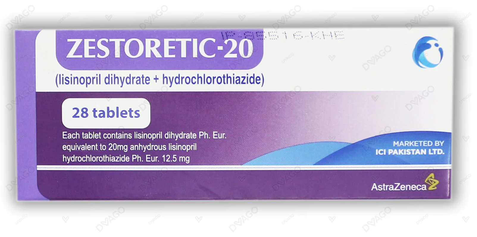 Zestoretic pills